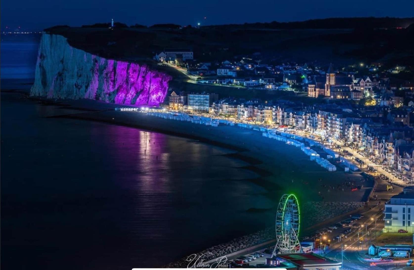 Caprices De Mer Appartement Avec Grand Balcon Et Vue A 300 M Plage, Apercu Mer, Lit Queen Size, Mers Les Bains Le Treport , Petit Dejeuner En Option, 2 Velos Fournis 외부 사진