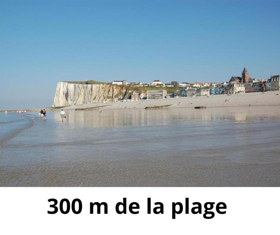Caprices De Mer Appartement Avec Grand Balcon Et Vue A 300 M Plage, Apercu Mer, Lit Queen Size, Mers Les Bains Le Treport , Petit Dejeuner En Option, 2 Velos Fournis 외부 사진